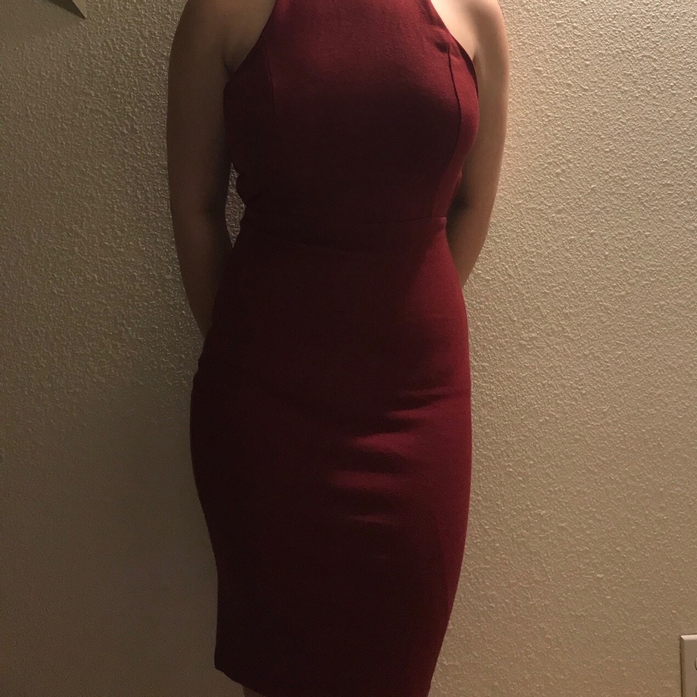 Size 4 formal Red dress.